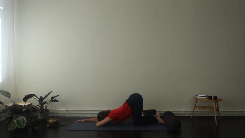 Yin yoga & pranayama - cooling down
